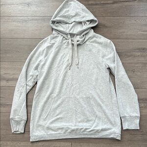 90 Degree By Reflex Women’s Light Gray Hoodie